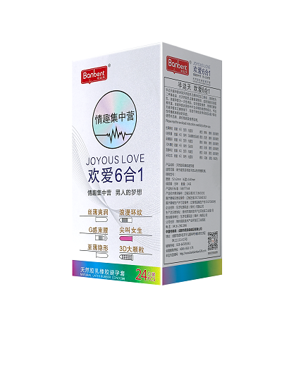 半邊天歡愛6合1（避孕套、成人用品、安全套）