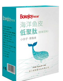 海洋魚皮低聚肽固體飲料