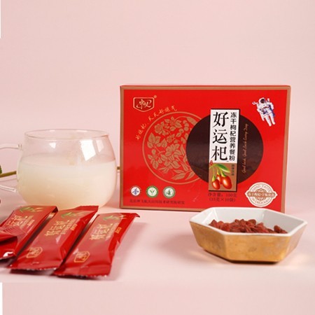 好運(yùn)杞凍干枸杞營養(yǎng)餐粉固體飲品