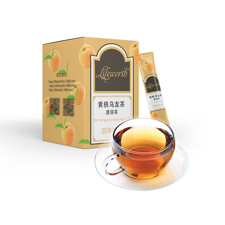 黃桃烏龍茶