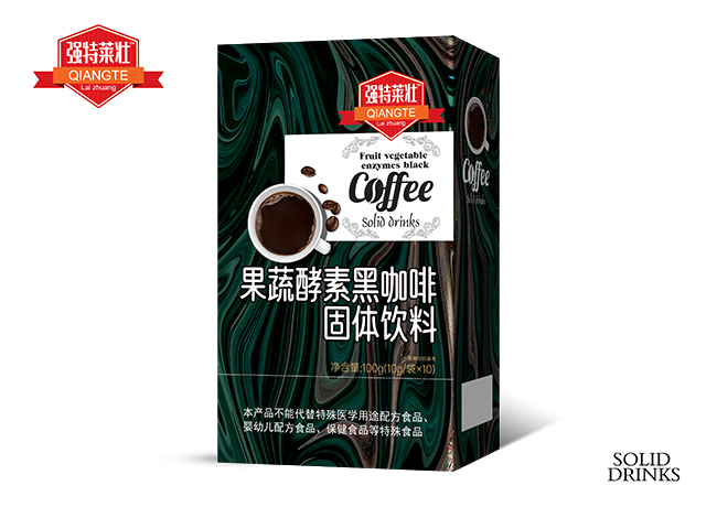 果蔬酵素黑咖啡固體飲料