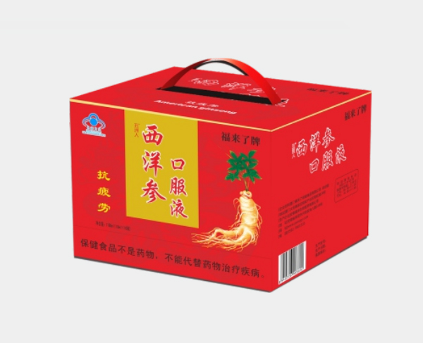 五洲人 西洋參口服液。