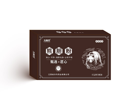 熊膽粉.中藥飲片