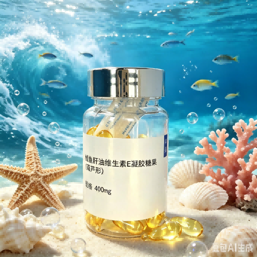 鱈魚(yú)肝油維生素E凝膠糖果     OEM/ODM代加工