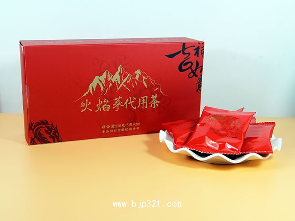 火焰蔘代用茶私域流量